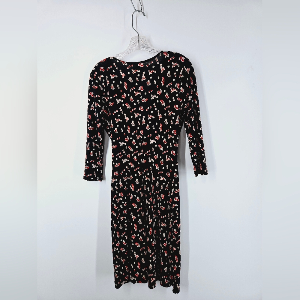 KALEIGH WRAP STYLE BLOSSOM DRESS, SIZE LARGE - Picture 4 of 4